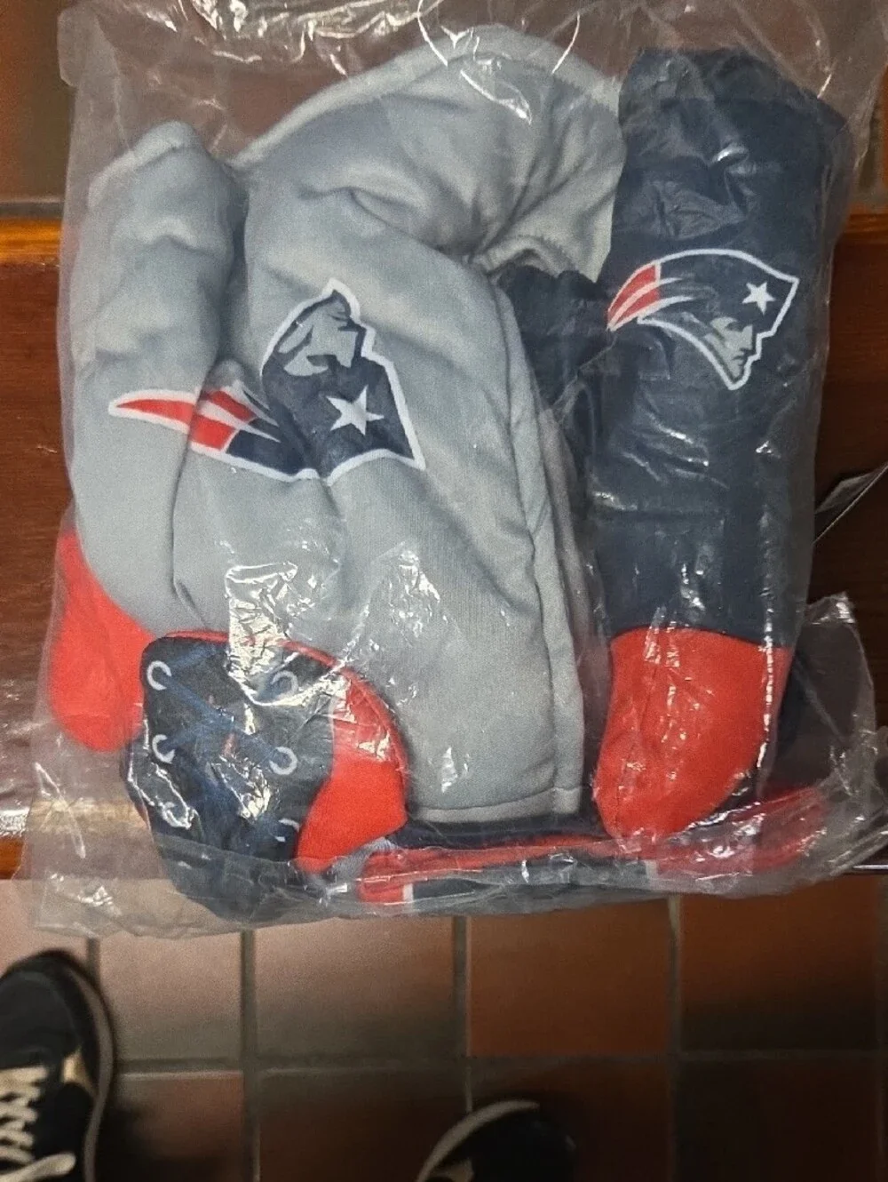 NFL New England Patriots Navy and Red Dog Costume
